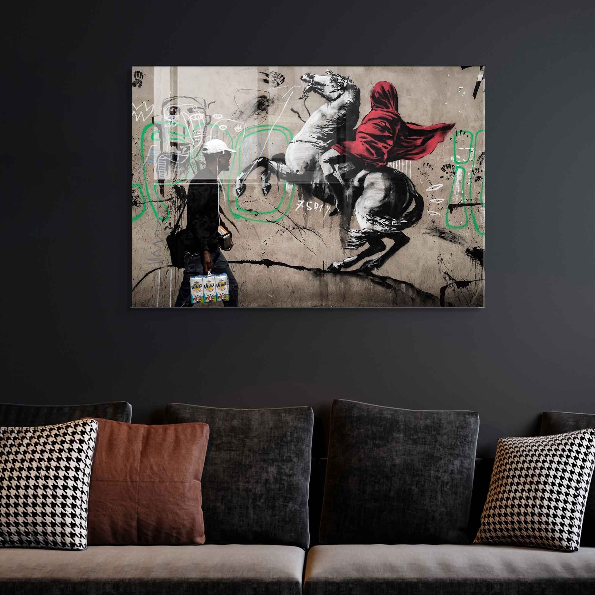 Quadro Decorativo em Vidro Temperado Multicolor 45x65cm - Arte Moderna para Transformar o Seu Espaço