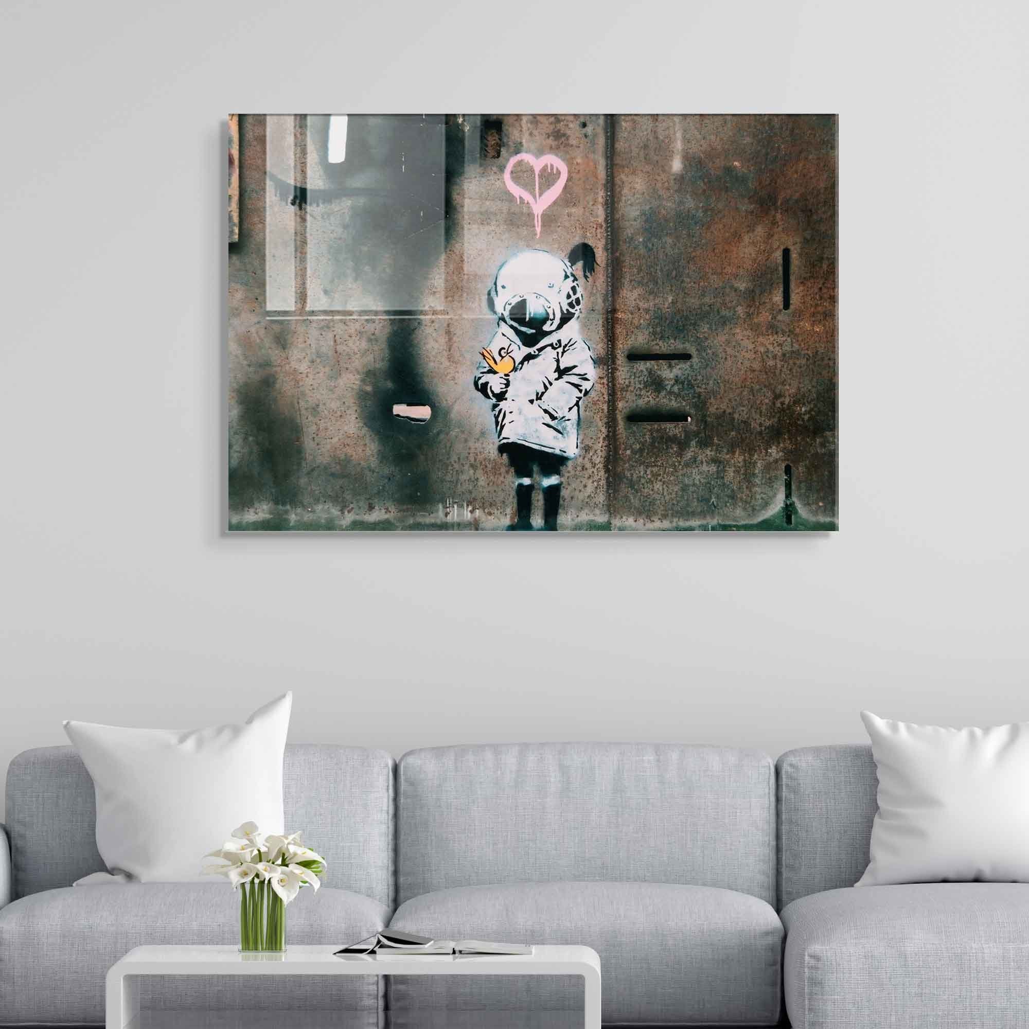 Quadro Decorativo em Vidro Temperado Multicolor 45x65cm - Arte Moderna para Transformar o Seu Espaço