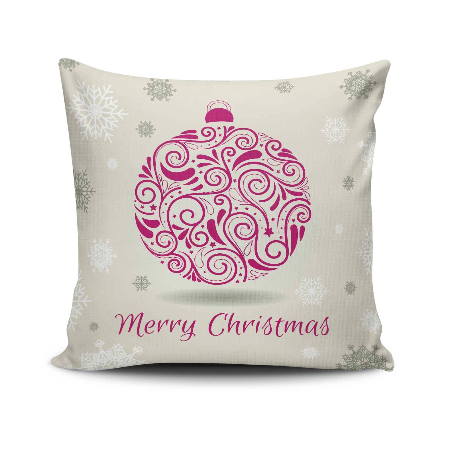 Almofada – 43 x 43 cm – Multicolorido – Algodão/Poliéster