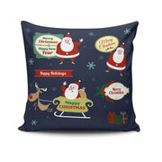 Almofada – 43 x 43 cm – Multicolorido – Algodão e Poliéster