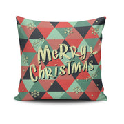 Almofada – 43 x 43 cm – Multicolorido – Algodão/Poliéster