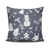 Almofada – 43 x 43 cm – Multicolorido – Algodão e Poliéster