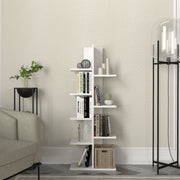 Estante escandinava – 45 x 121,8 x 22 cm – branca – painel de partículas