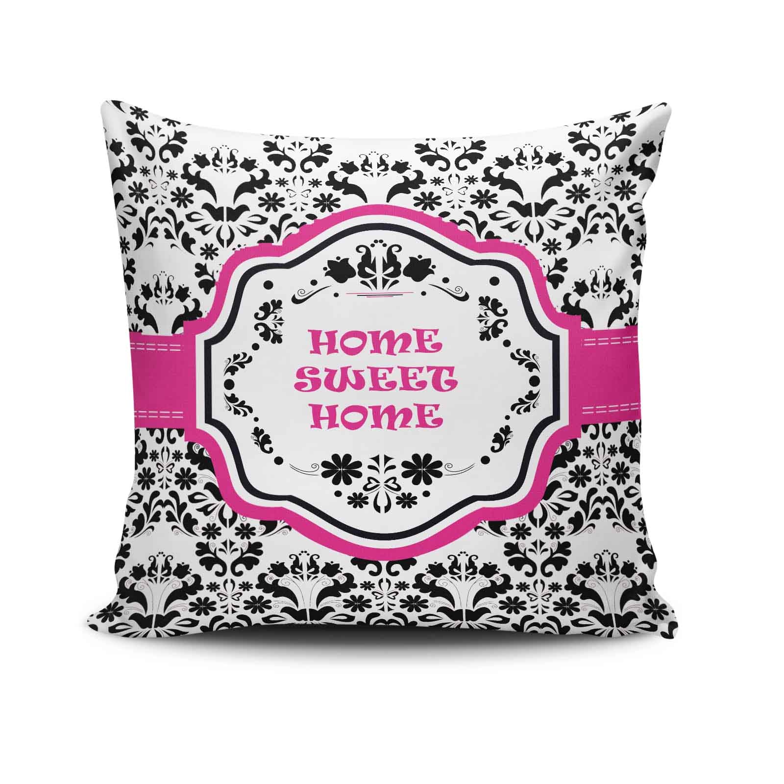 Almofada – 43 x 43 cm – Multicolorido – Algodão e Poliéster