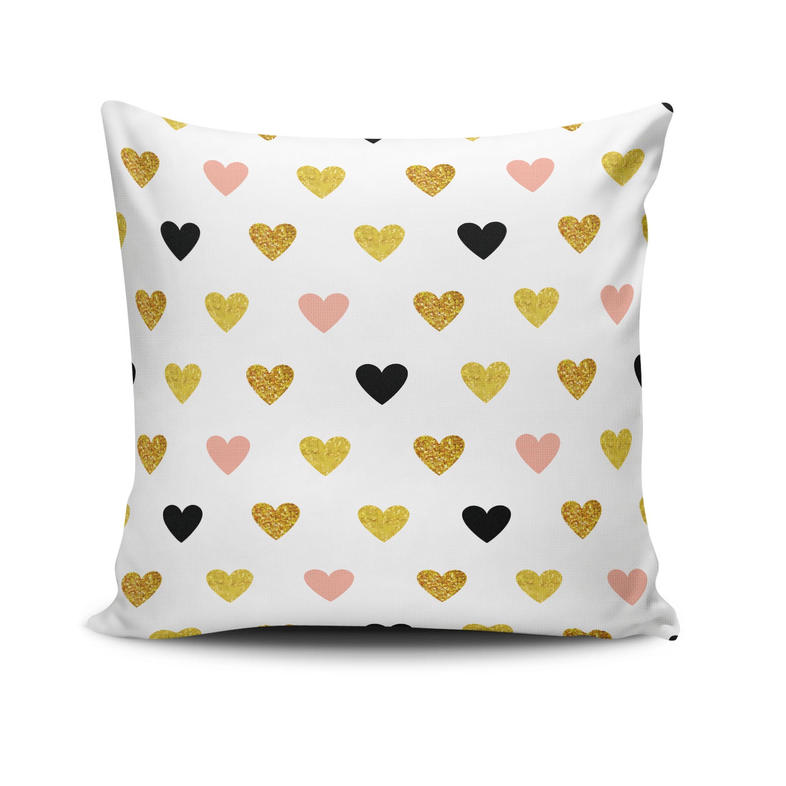 Almofada – 43 x 43 cm – Multicolorido – Algodão e Poliéster