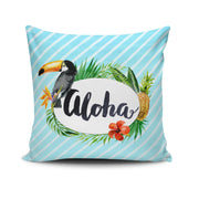 Almofada – 43 x 43 cm – Multicolorido – Algodão e Poliéster