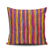 Capa de Almofada – 43 x 43 cm – Multicolorido – 50% Algodão / 50% Poliéster