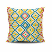 Capa de almofada – 43 x 43 cm – Multicolorido – Algodão e poliéster