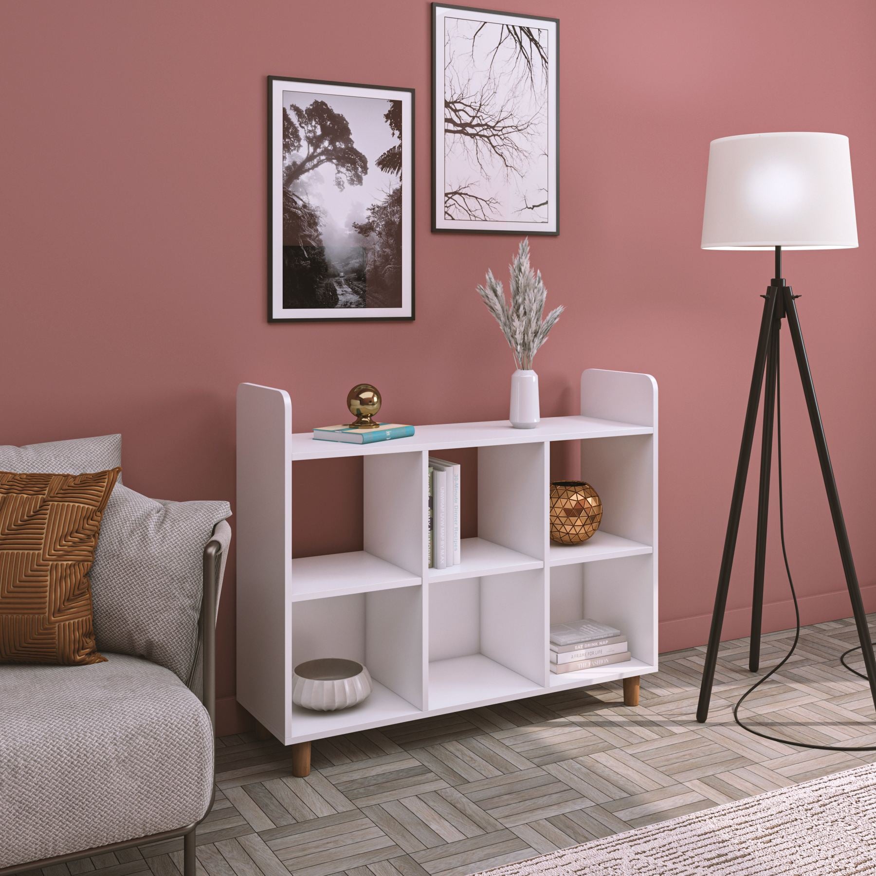 Aparador – 115cm x 86cm x 36cm – Branco – Aglomerado