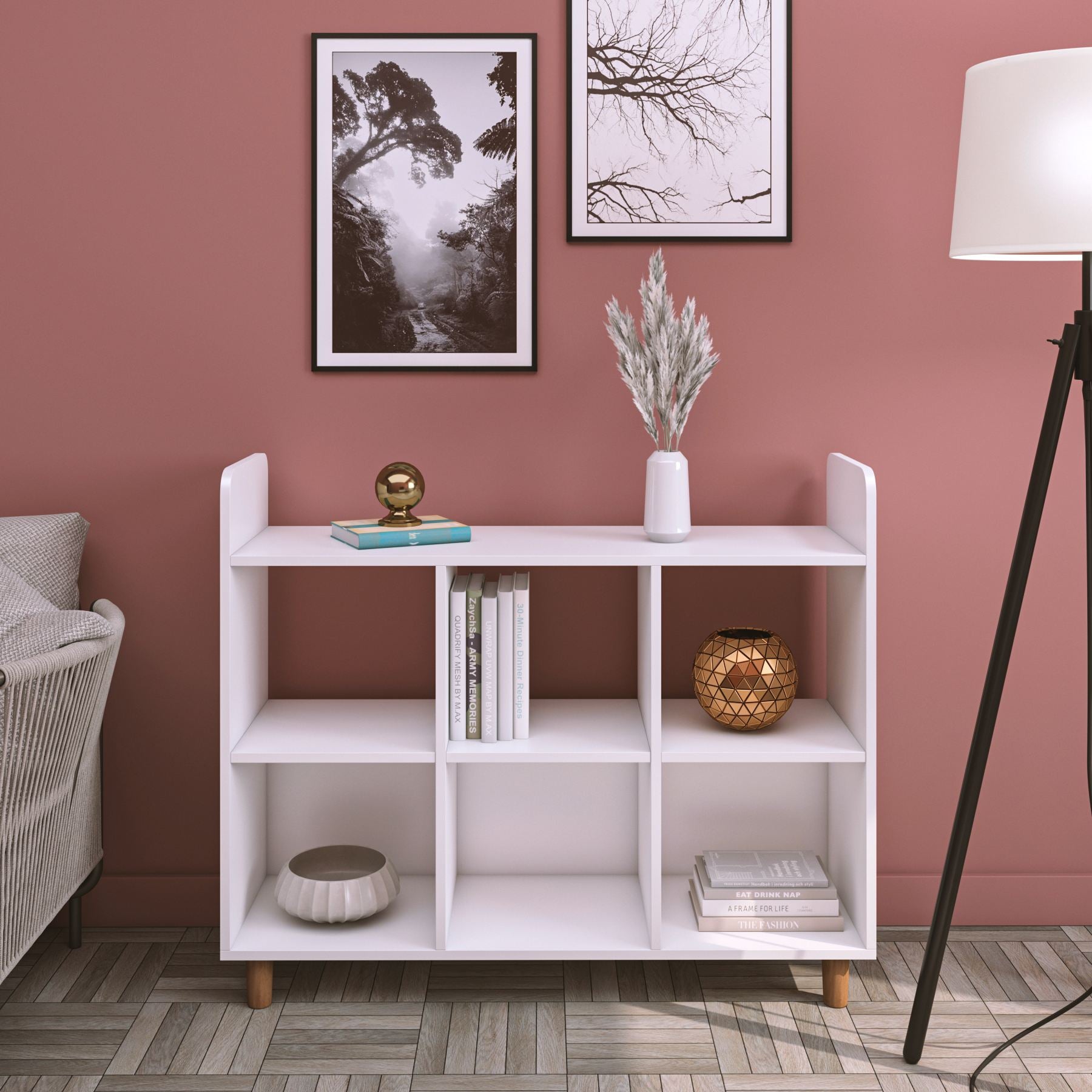 Aparador – 115cm x 86cm x 36cm – Branco – Aglomerado