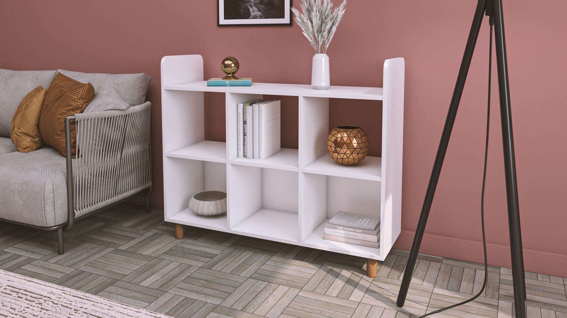 Aparador – 115cm x 86cm x 36cm – Branco – Aglomerado