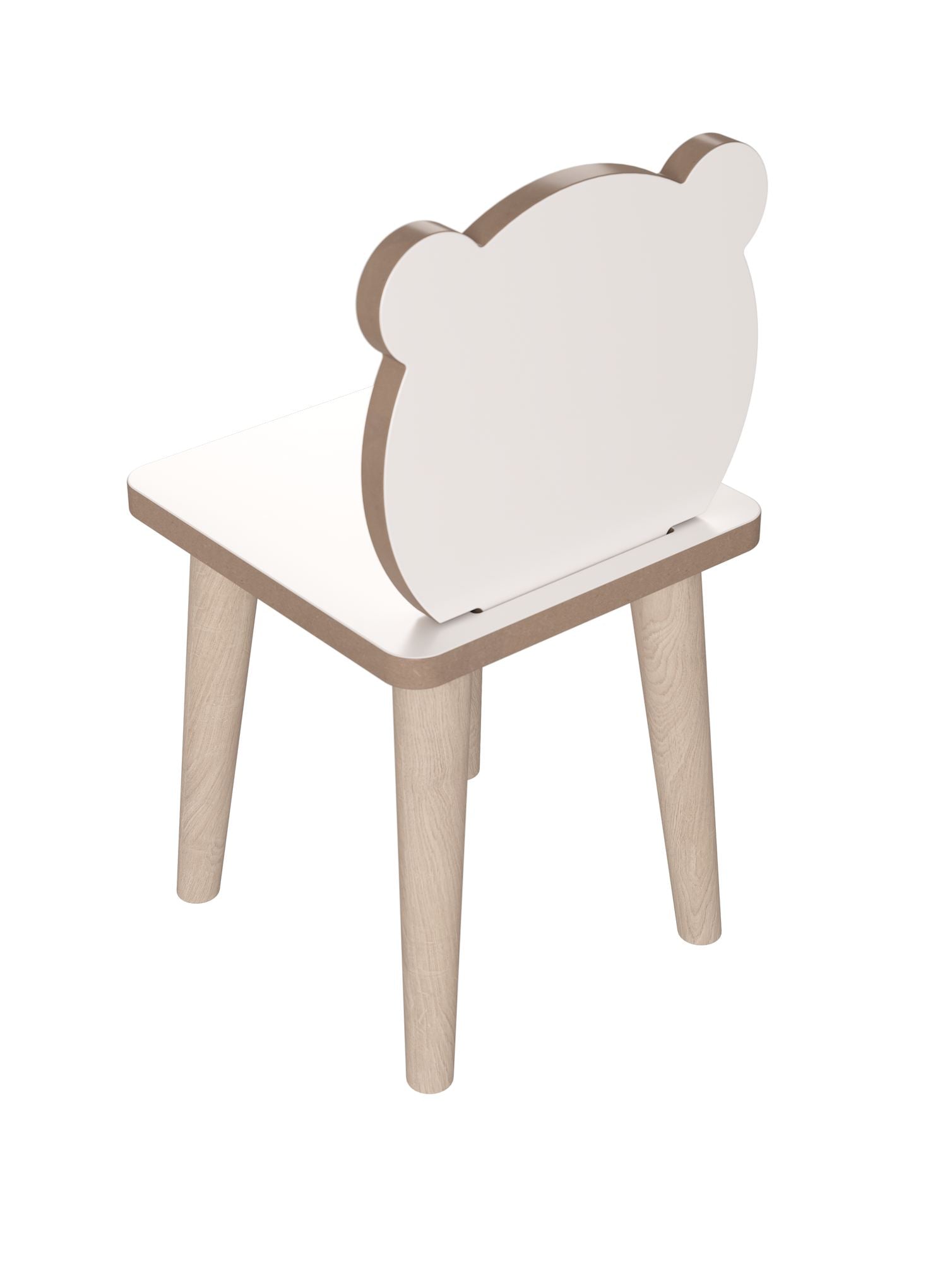 Secretária de Estudo – 90 cm x 50 cm x 42 cm – Branco e Cinza – Painel de partículas e Madeira