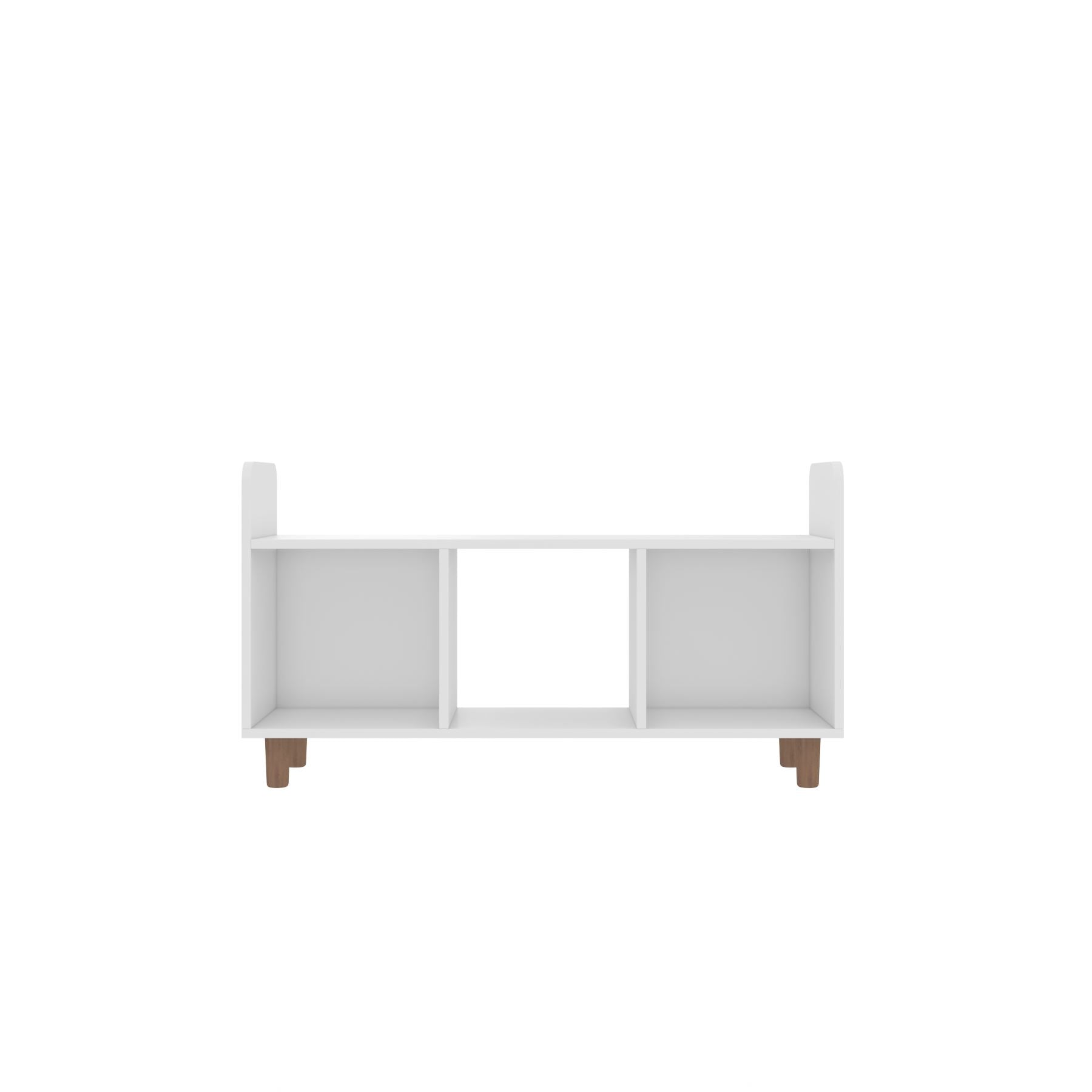 Móvel de TV – 115,2 cm x 63 cm x 36 cm – Branco – MDF