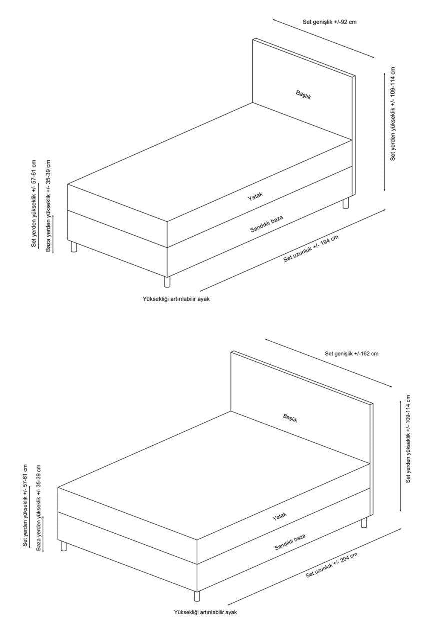 Base e cabeceira de cama de solteiro – 120 cm x 110 cm x 200 cm – Castanho – Painel de partículas revestido a melamina