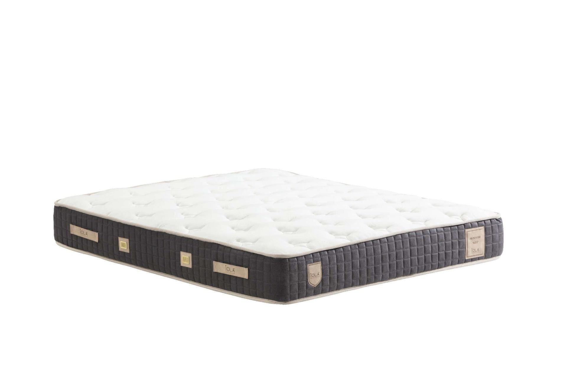Colchão – 120 cm x 200 cm – Cinza Escuro – Poliéster