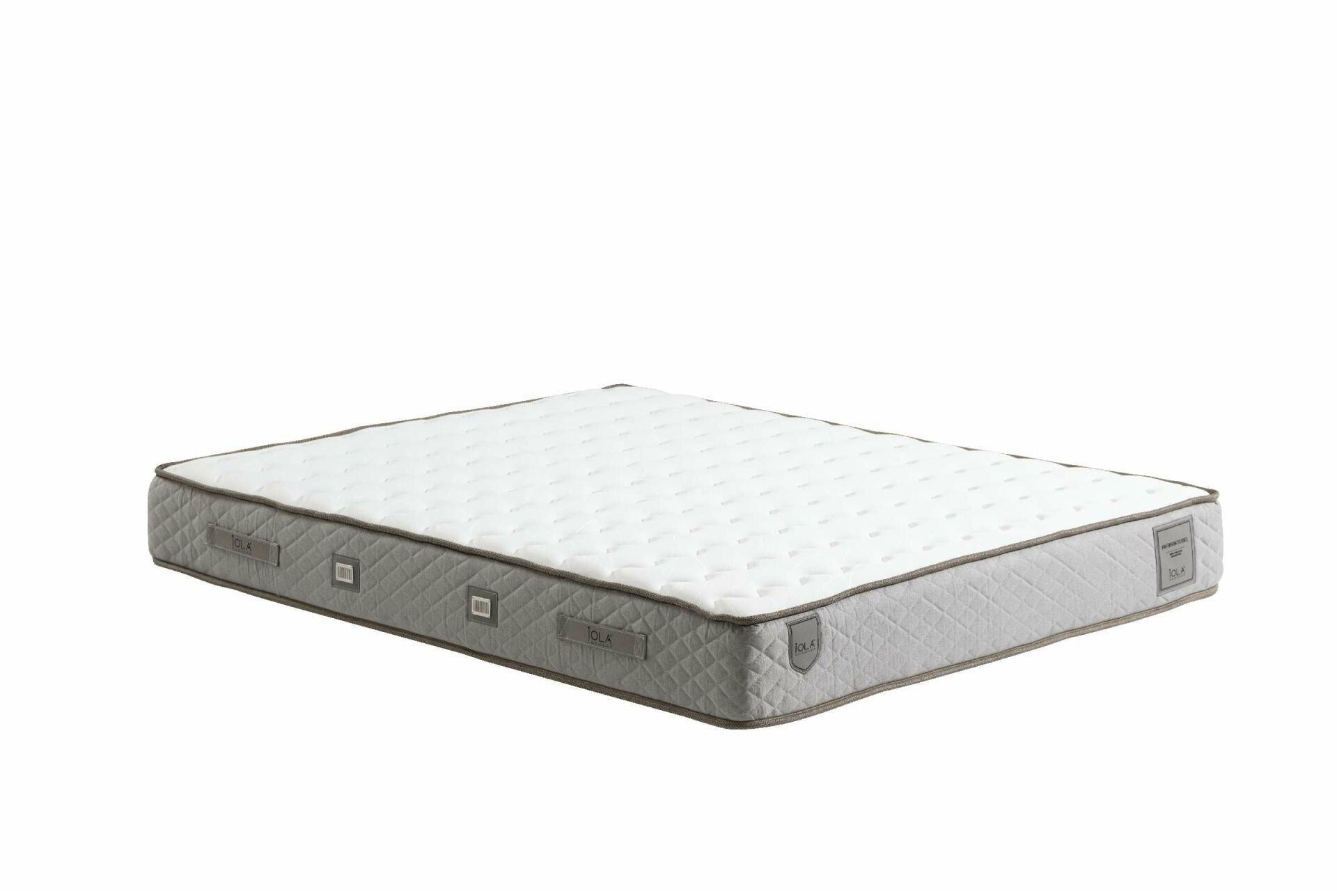 Colchão – 120 cm x 200 cm – Cinza – Poliéster e Polipropileno