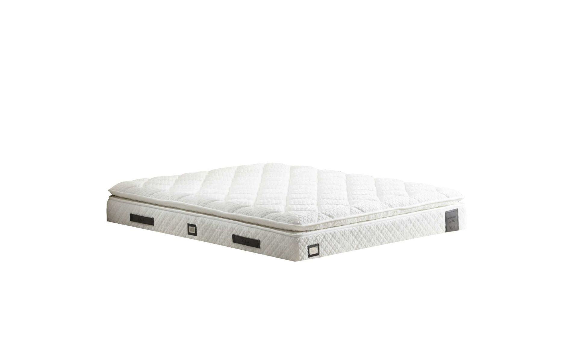 Colchão – 180 cm x 200 cm – Branco – 100% poliéster