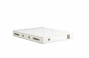 Colchão – 150 cm x 200 cm – Branco – Poliéster, Viscose, Lã