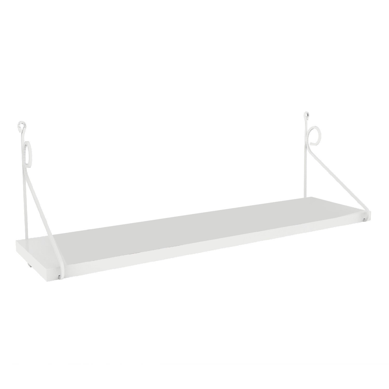 Prateleira de parede – 72 cm x 27 cm x 20 cm – Branco – Painel de partículas