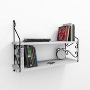 Prateleira de Parede – 72 cm x 51 cm x 20 cm – Branca – 100% Aglomerado Revestido em Melamina