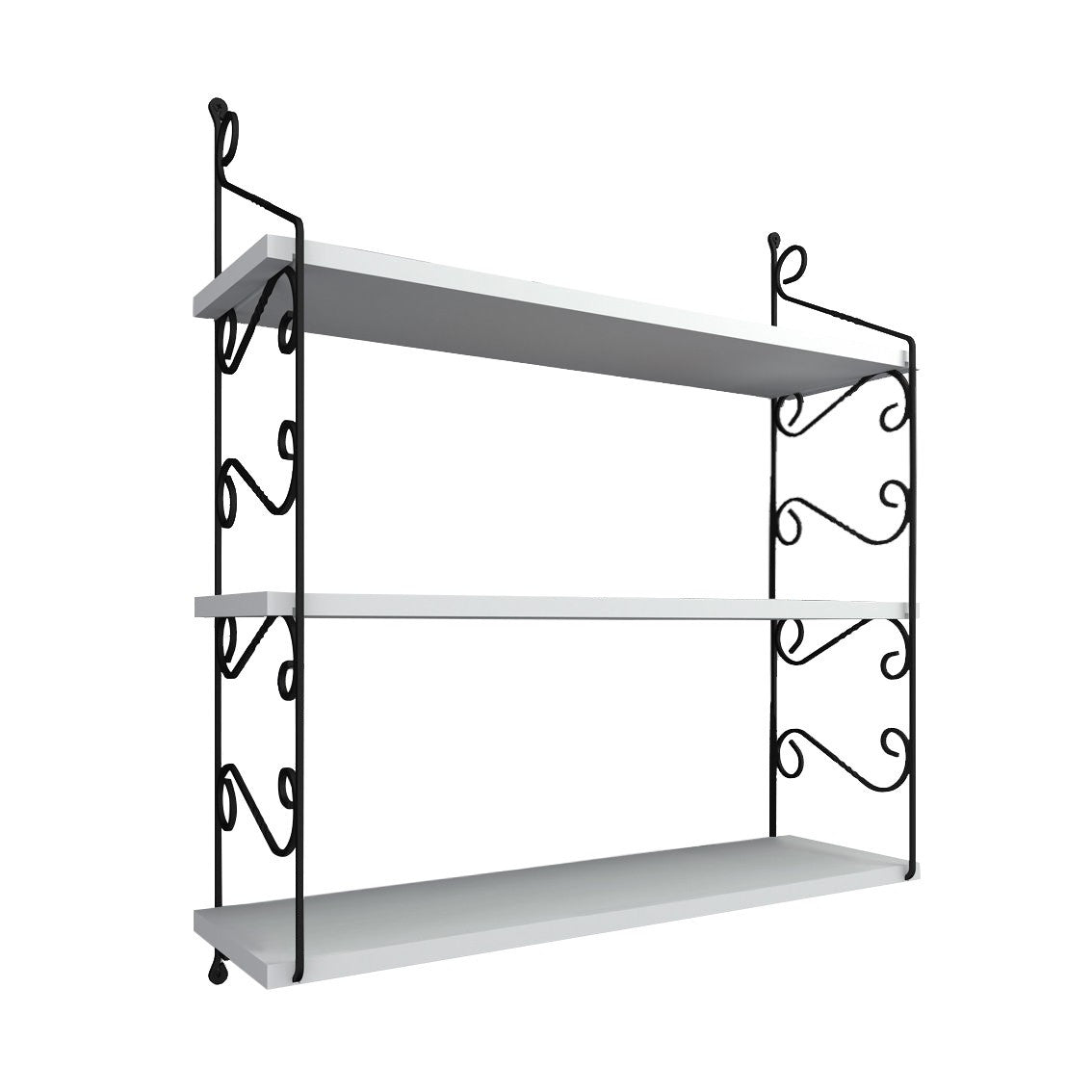 Prateleira de Parede – 72 cm x 81 cm x 20 cm – Branco – MDF