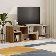 Móvel de TV – 145 cm x 44.8 cm x 35 cm – Cor Hitit e Arenito – Painéis de Partículas revestidos a Melamina