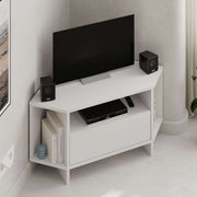 Móvel de TV – 95,7cm x 45cm x 35,4cm – Branco – MDF