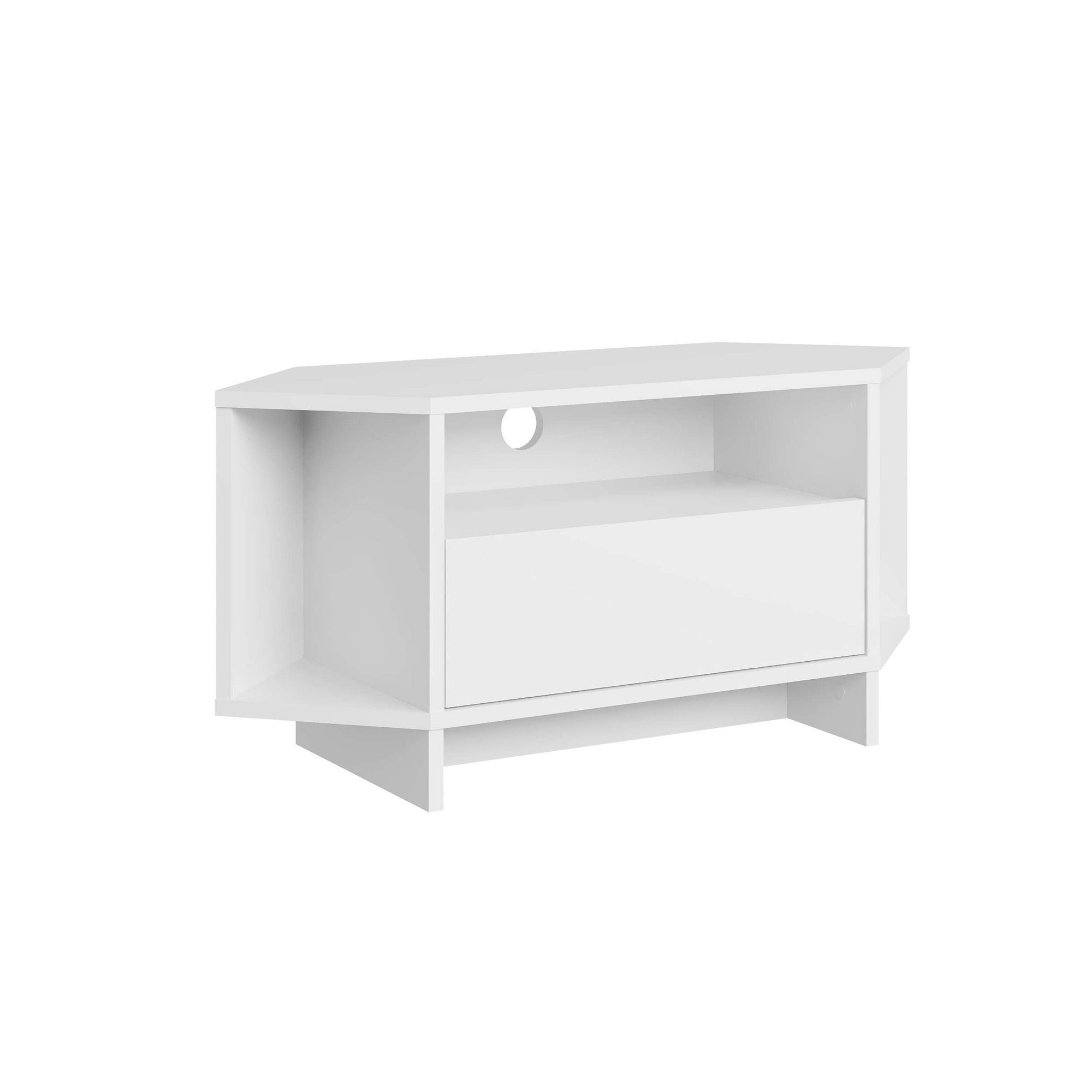 Móvel de TV – 95,7cm x 45cm x 35,4cm – Branco – MDF
