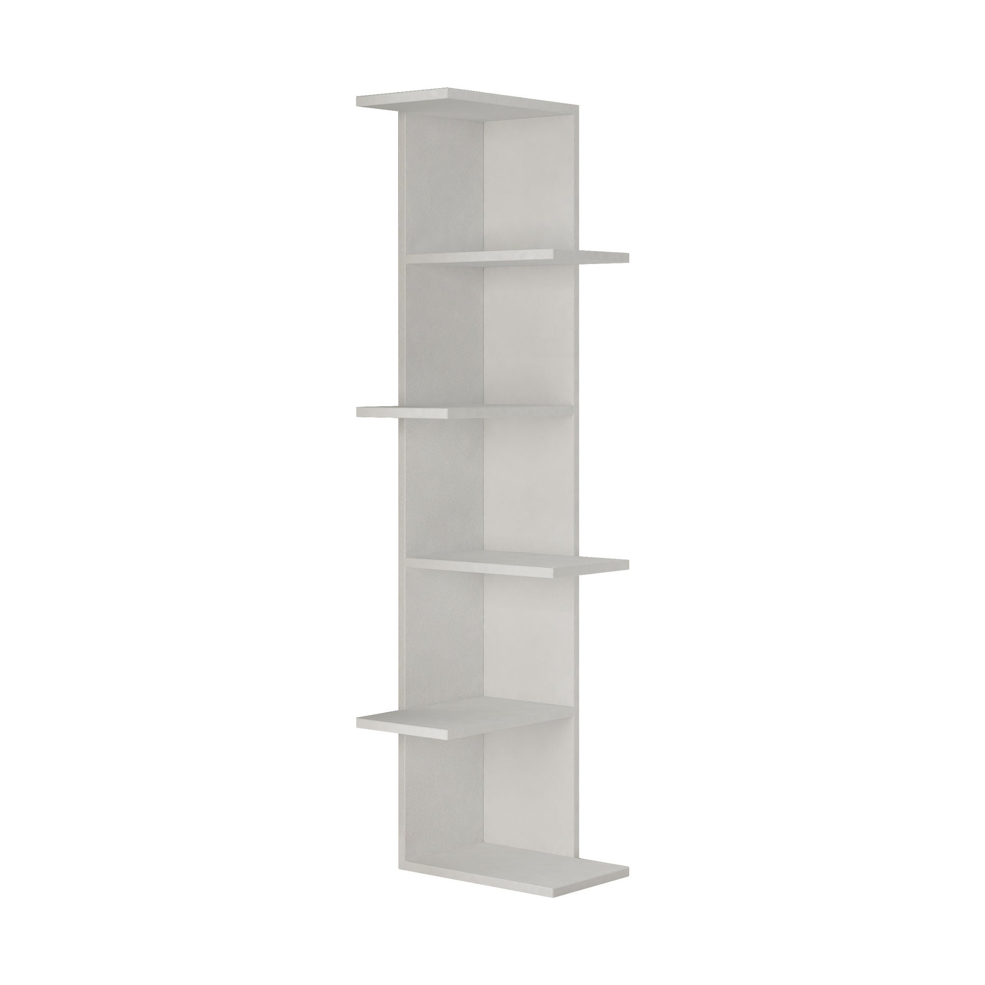 Estante moderna – 141 cm de altura – branca – melamina