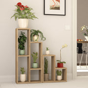 Estante de Carvalho – 42x89x20 cm e 42x45x20 cm – Carvalho – MDF revestido de melamina