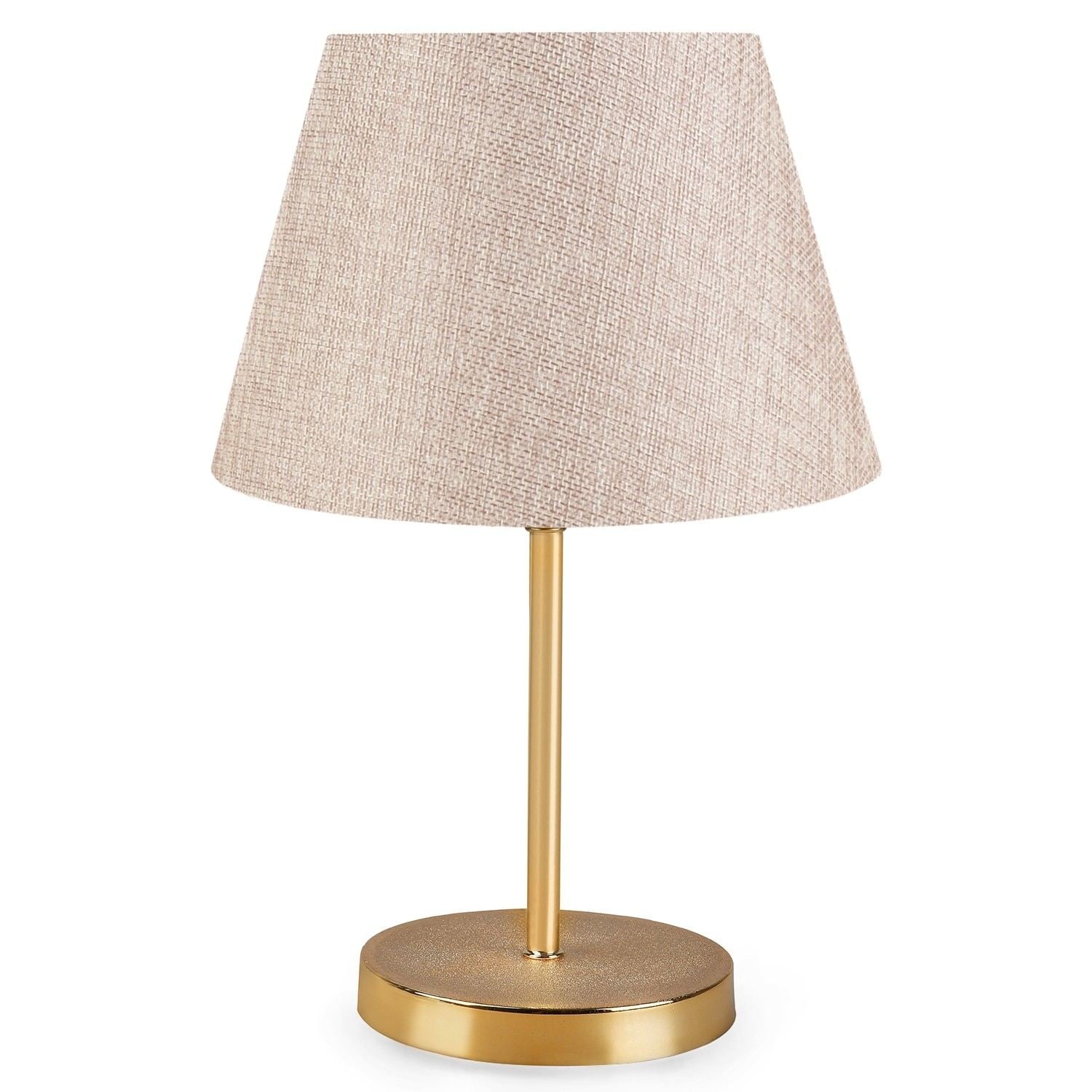 Candeeiro de Mesa – 37 cm – Creme – PVC