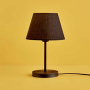 Candeeiro de Mesa – 37 cm – Preto – Metal