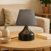 Candeeiro de Mesa – 32 cm de Altura – Antracite – Metal