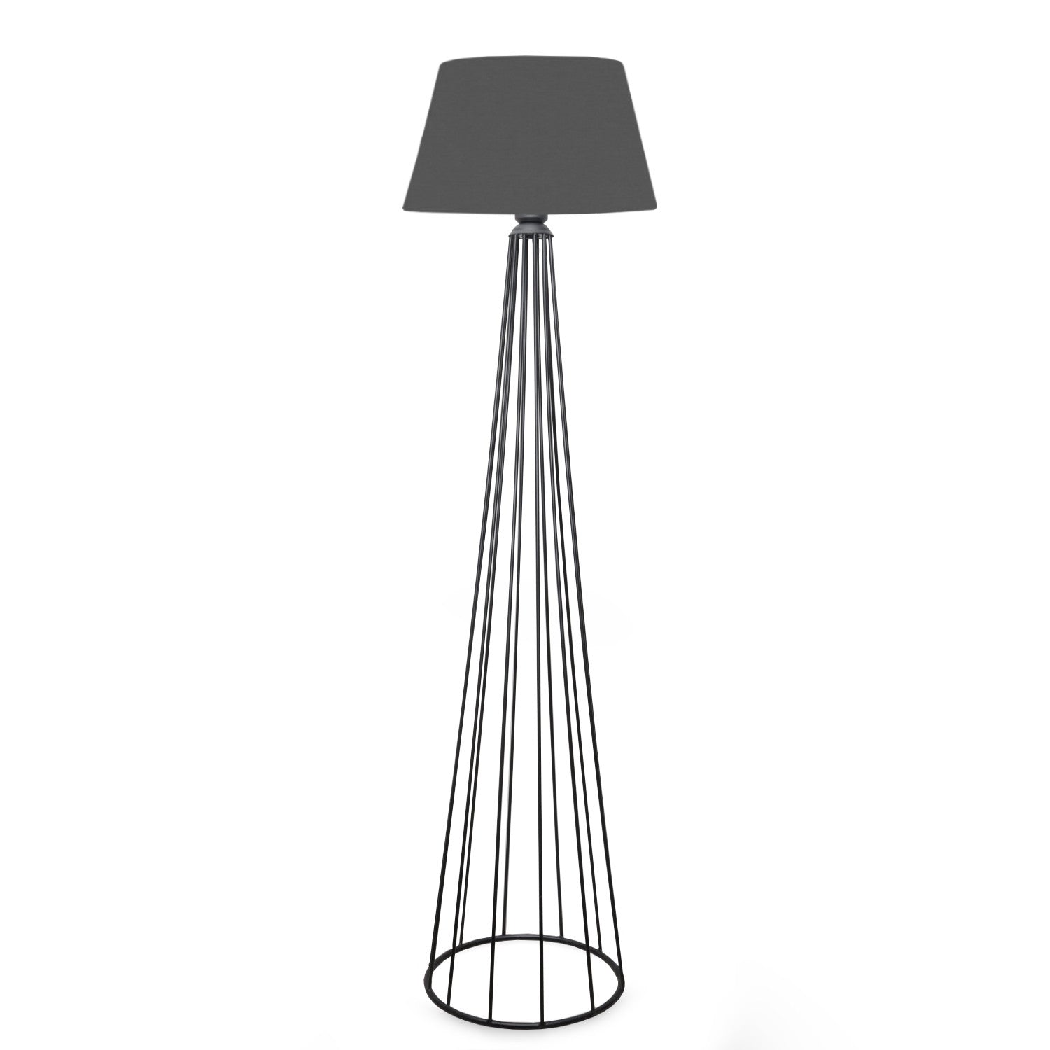 Candeeiro de Pé – 155 cm – Antracite – Metal