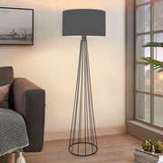 Candeeiro de Pé – 155 cm – Antracite – Metal
