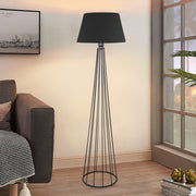 Candeeiro de Pé – 155 cm – Preto – Metal