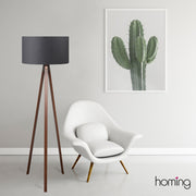 Candeeiro de Pé Escandinavo – 140 cm de Altura – Antracite – 100% MDF