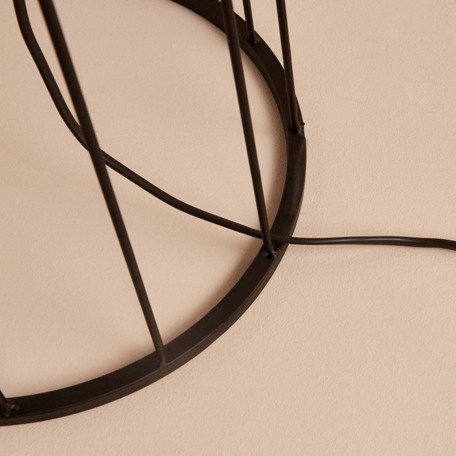 Candeeiro de Pé – 144 cm – Preto – Metal