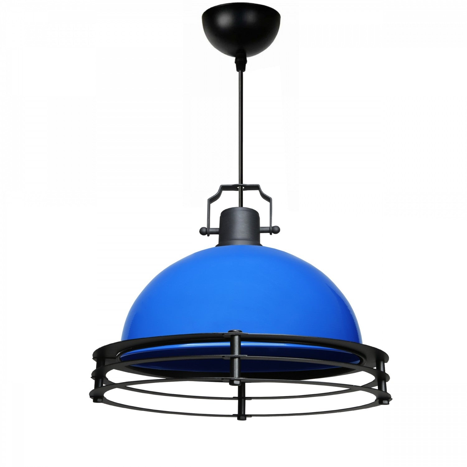 Candeeiro de Teto – 100 cm – Azul – Metal