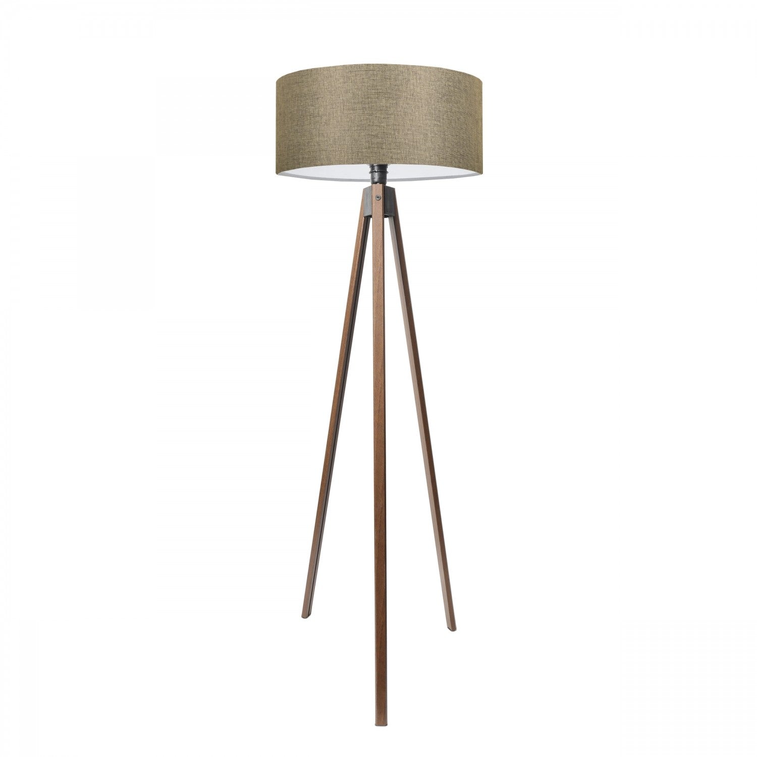 Candeeiro de Pé – 200 cm – Bege Areia – Tecido