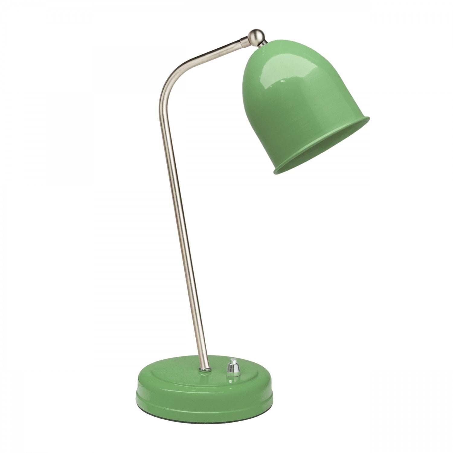 Candeeiro de Mesa – 39 cm – Verde – Metal