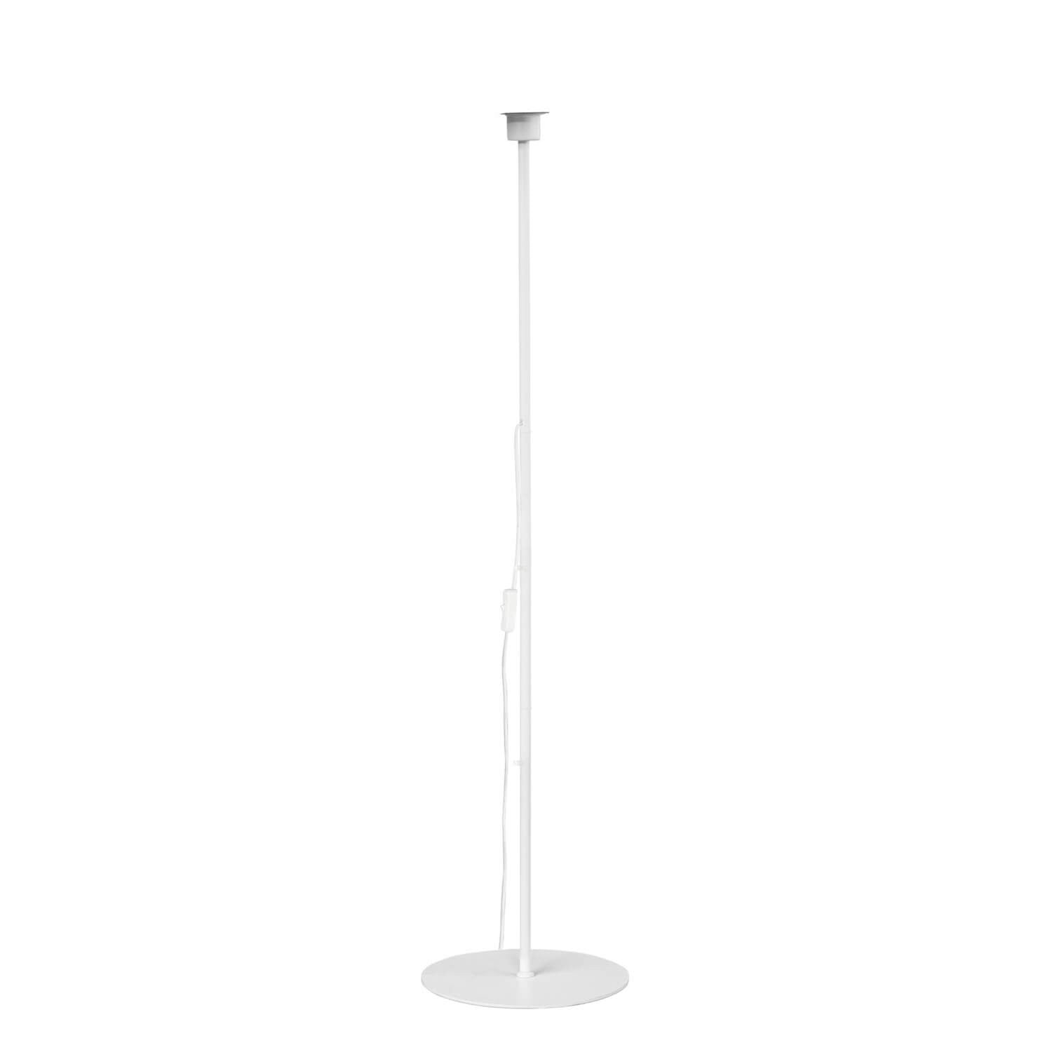 Candeeiro de Pé – 152 cm – Branco – Metálico