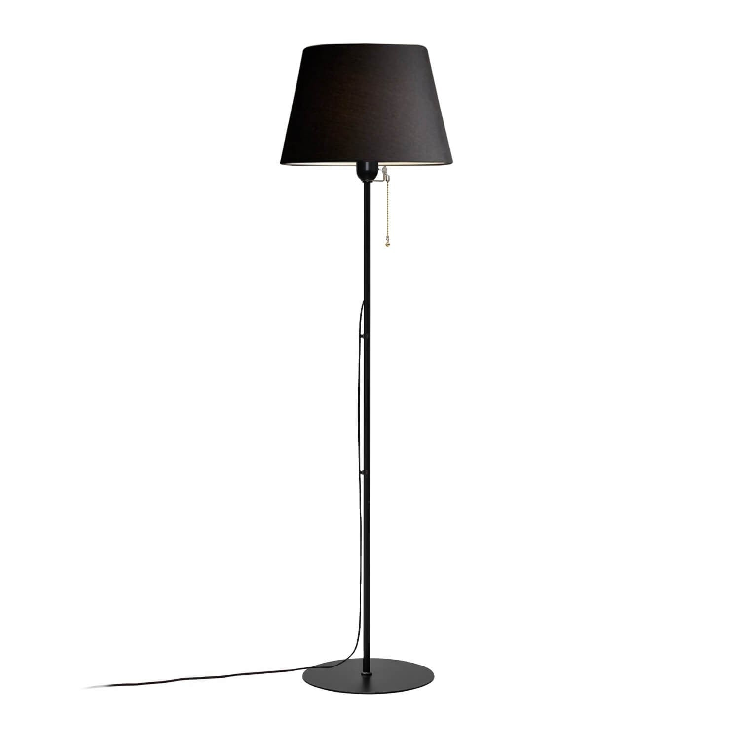 Candeeiro de Pé – 152 cm – Preto – Metal