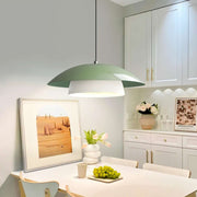 Candeeiro de Teto – Ø36 cm – Menta – Metálico