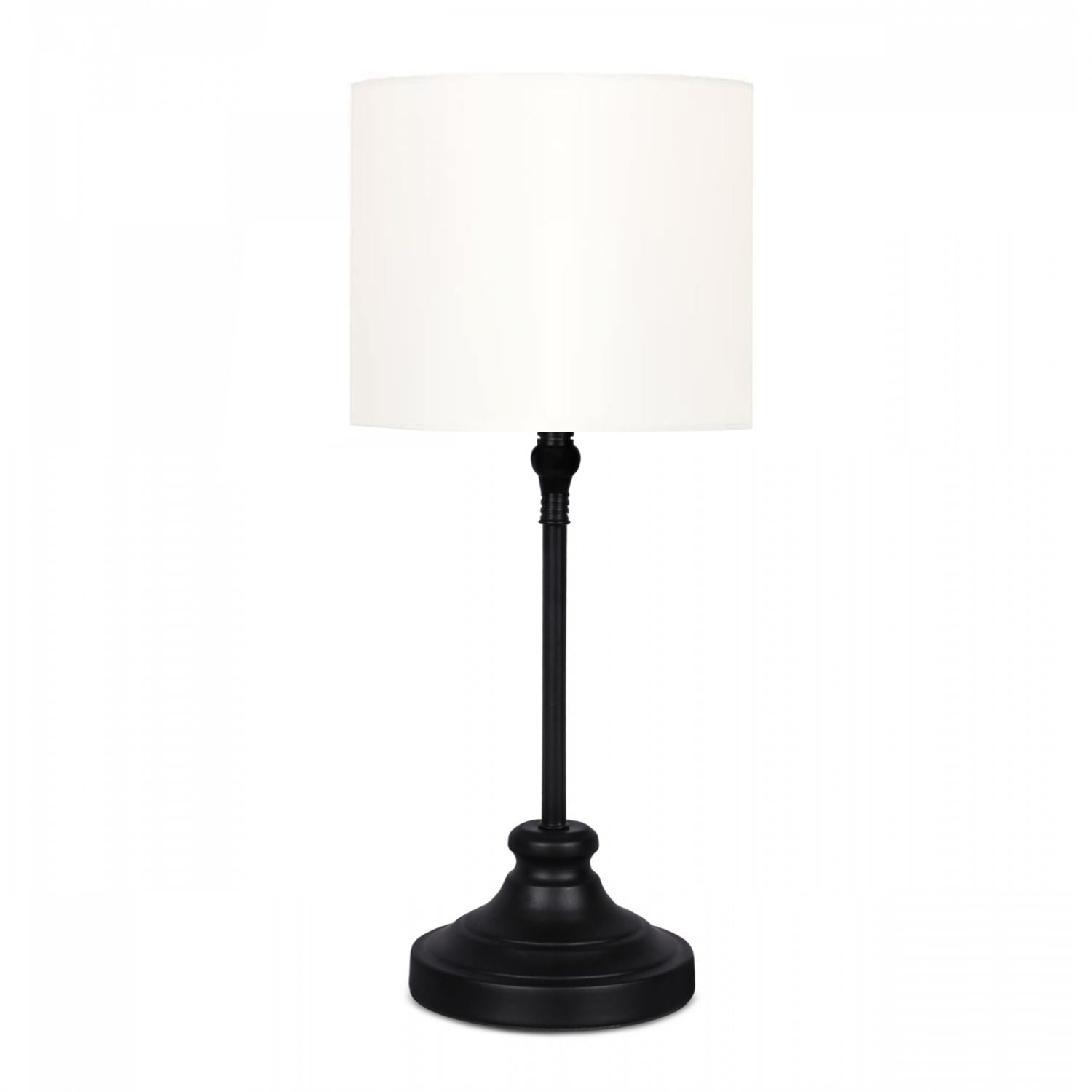 Candeeiro de Mesa – 49 cm – Creme – Metal