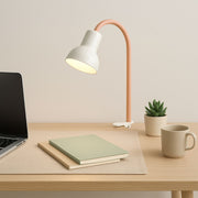 Candeeiro de Mesa – Ø9 h:11 cm – Rosa Claro – Silicone com tampa de metal