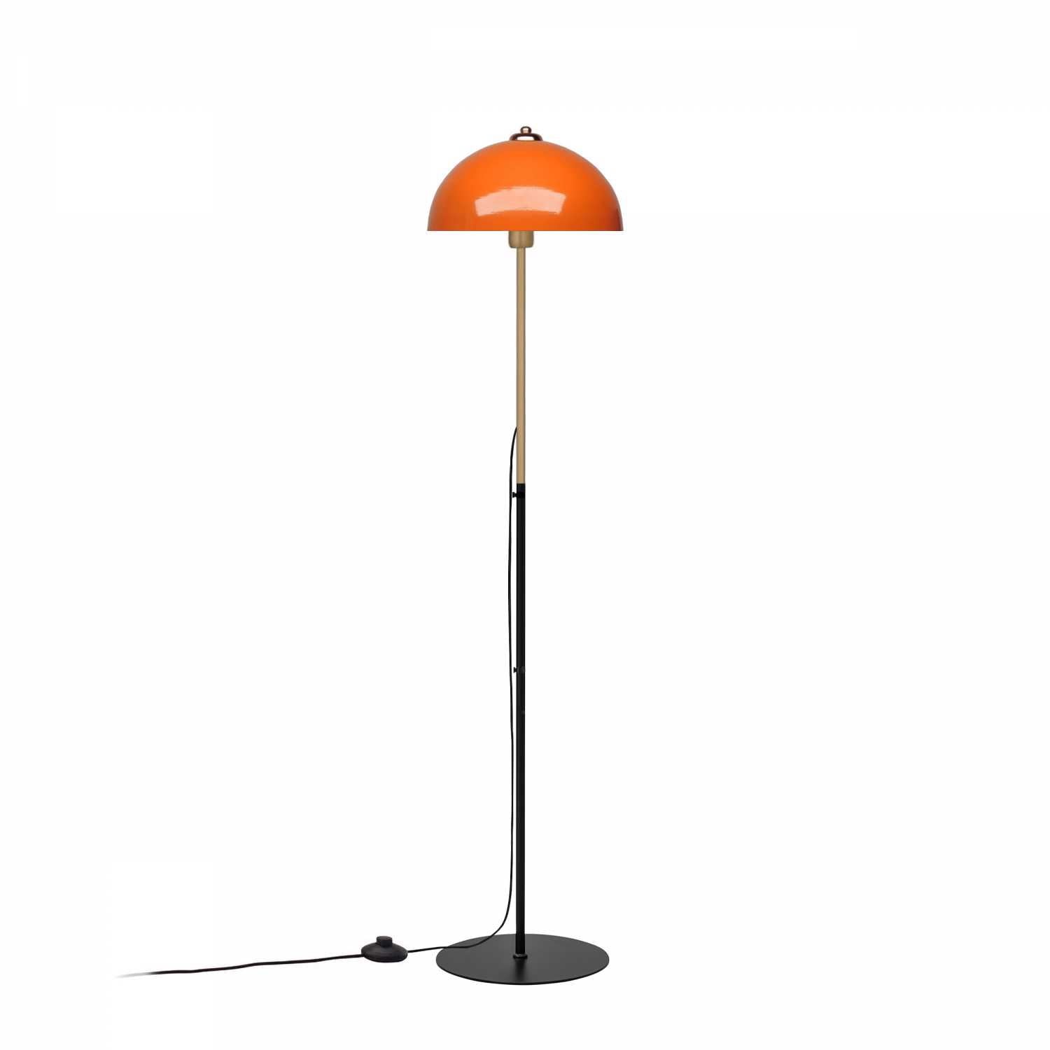 Candeeiro de Pé – 147 cm – Laranja – Metal