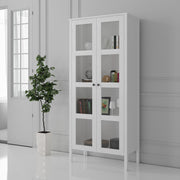 Estante de livros – 80 cm x 180 cm x 35 cm – Branco – Aglomerado