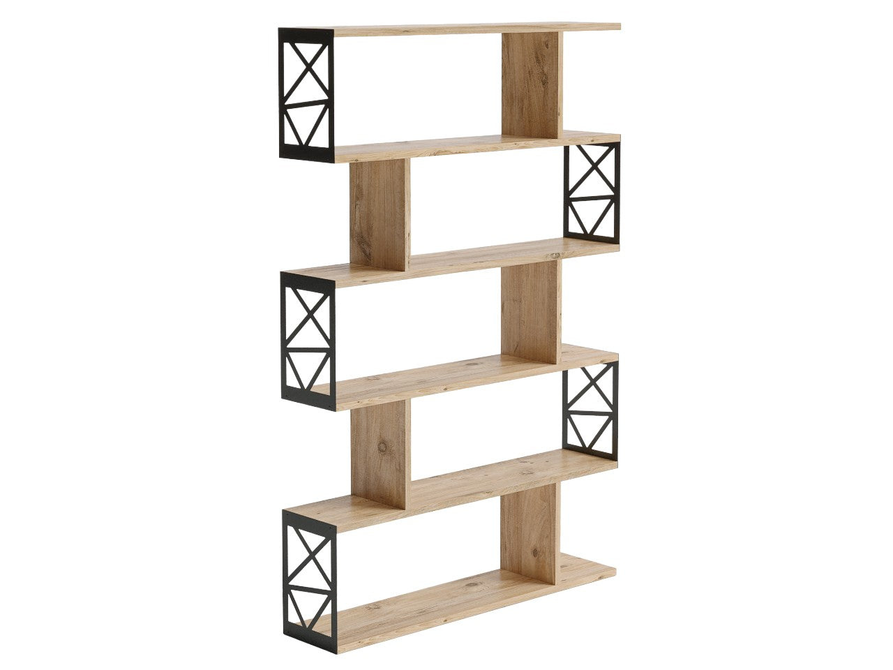 Estante de livros – 90cm x 138cm x 20cm – Pinho Atlântico – Aglomerado