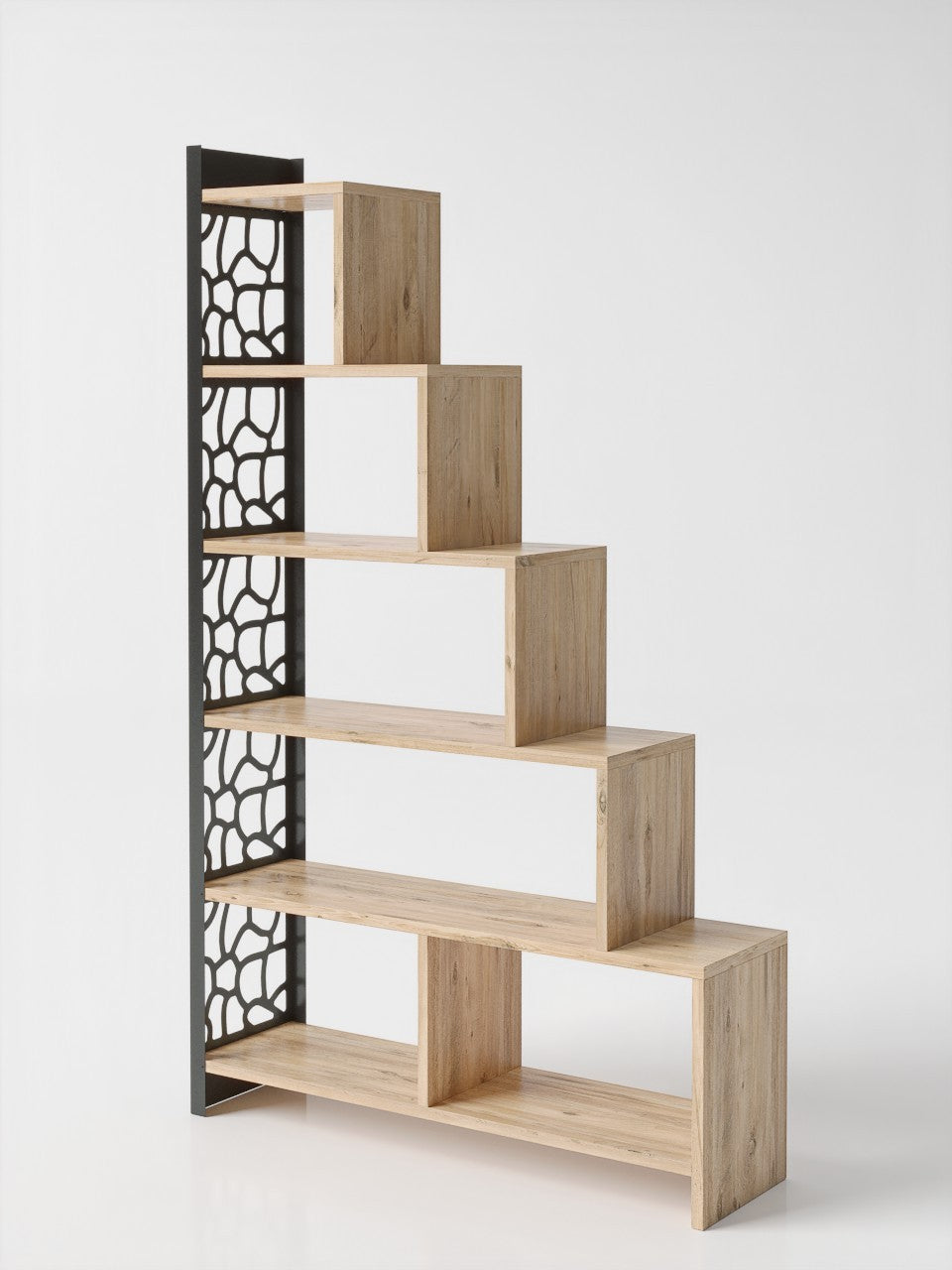 Estante de livros – 120cm x 145cm x 25cm – Pinho Atlântico – Aglomerado de madeira